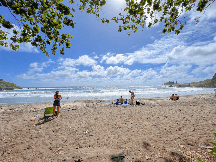 Hamoa Beach view