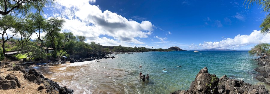 Wide view of Makena Landing