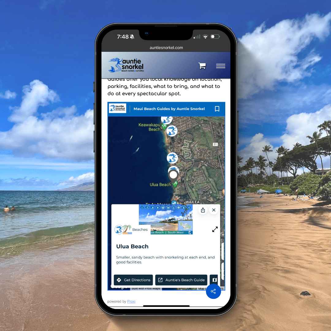 Interactive Map on smart phone