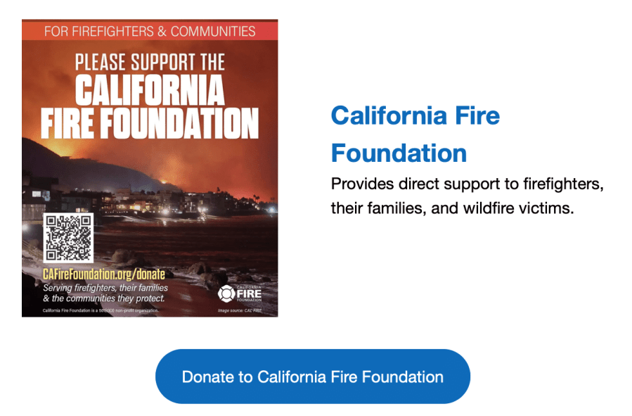 Donate to California Fire Foundation