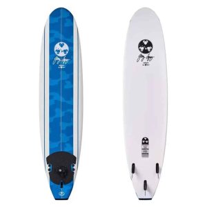 Surfboard Rentals 8 Foot Soft Top Gerry Lopez Brand Display
