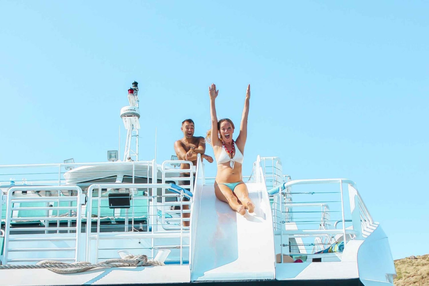 Calypso Molokini Snorkel Tour Water Slide